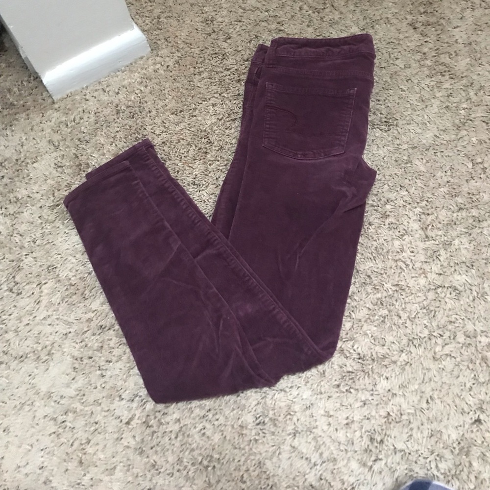 American Eagle corduroy jeggings💜
